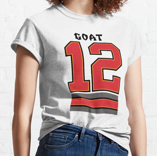 Buy Tom Brady Tampa Bay Buccaneers Goat 12 Shirt For Free Shipping CUSTOM  XMAS PRODUCT COMPANY