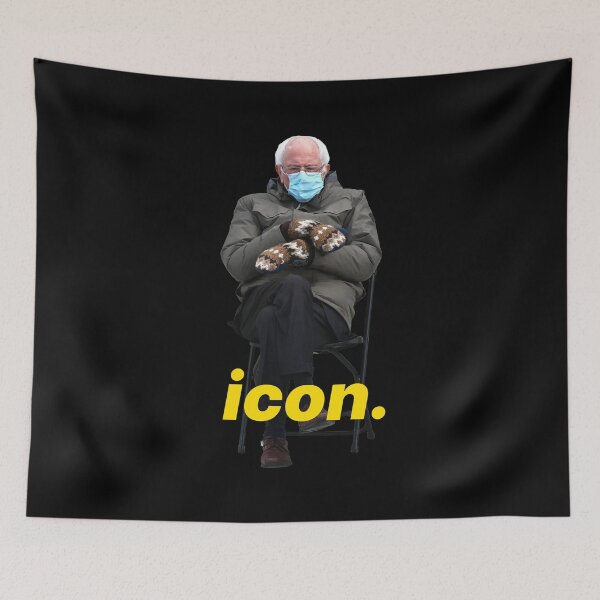Item preview, Bernie Inauguration Day Icon designed and sold by shreya17.