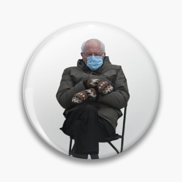 Item preview, Bernie Sanders in his Mittens  designed and sold by Rebekah Moses.