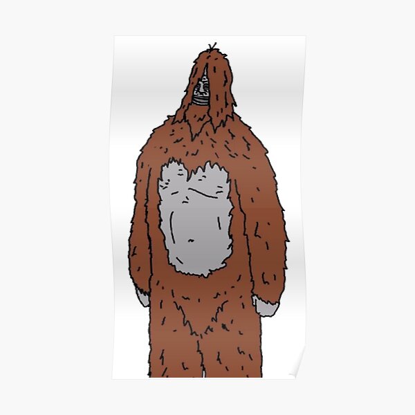 Sassy The Sasquatch Australia Big Lez Show Druggo Posters Redbubble