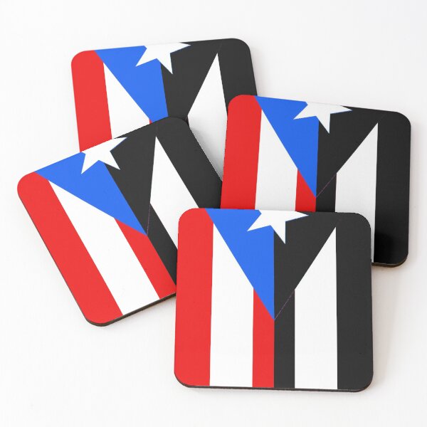 Item preview, Puerto Rico Black and Blue Flag designed and sold by Manuelacevedo40.