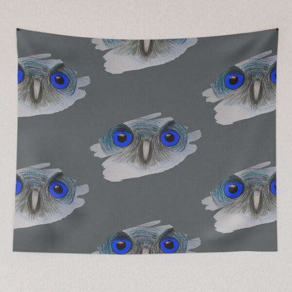 Item preview, Azure Owl Eyes designed and sold by CreativekidCJ.