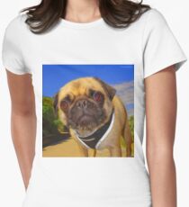 Puggy Women's Fitted T-Shirt