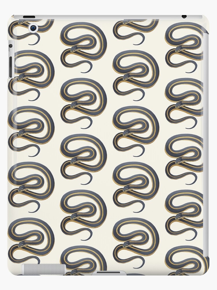 Garter Snake painting (no background) iPad Case & Skin for Sale