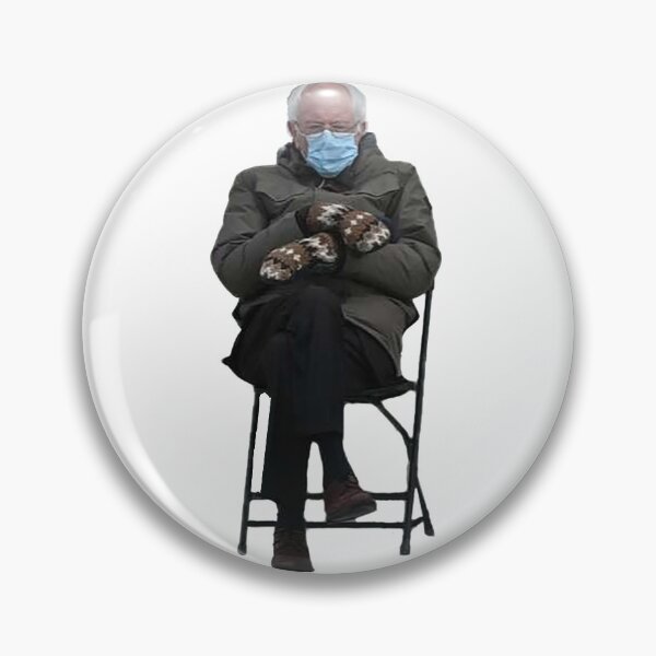Item preview, Bernie Sanders and his mittens meme at Joe Bidens Inauguration 2021 designed and sold by tziggles.