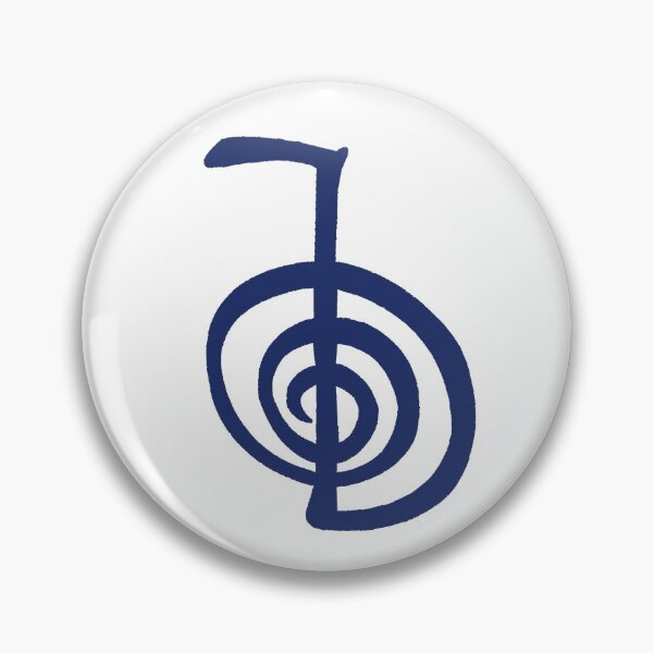 Artikelvorschau, Usui Reiki Cho Ku Rei (Kraft) Symbol - Blau entworfen und verkauft von Natural Healer.