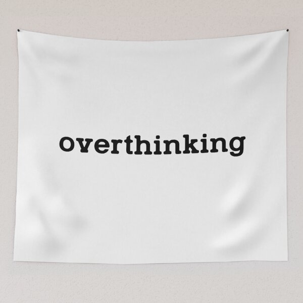 Item preview, overthinking designed and sold by besimple2021.