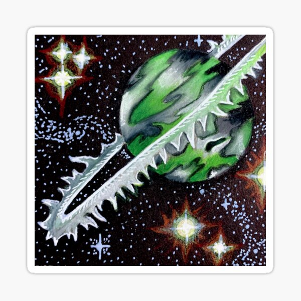 Item preview, Aromantic Pride Flag Themed Planet designed and sold by fu3ledbyart.