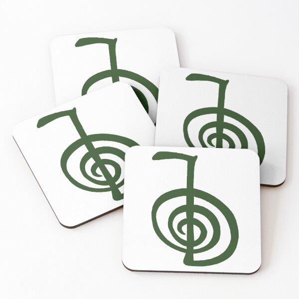 Item preview, Usui Reiki Cho Ku Rei (Power) Symbol - Green designed and sold by Natural Healer.