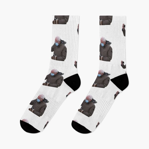 Item preview, Bernie Sanders and his mittens at Joe Bidens Inauguration 2021 designed and sold by tziggles.