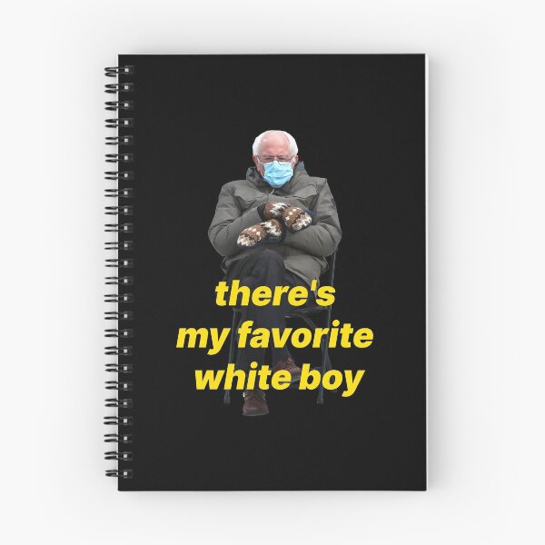 Item preview, 'There's my favorite white boy' Bernie Sanders Inauguration Day designed and sold by shreya17.