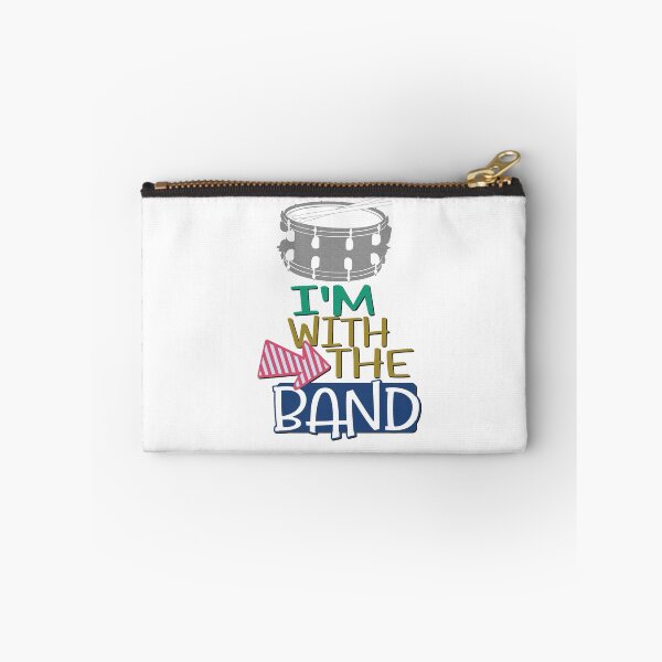 Item preview, I'm With The Band - Snare Drum designed and sold by BandMomDesigns.