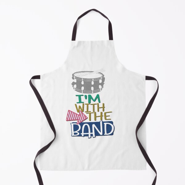 Item preview, I'm With The Band - Snare Drum designed and sold by BandMomDesigns.