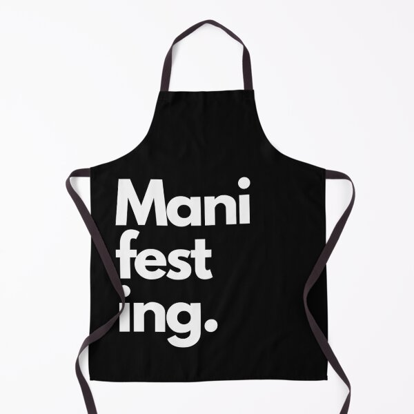 Item preview, Manifesting LOA Large Word Print Black designed and sold by LittleIconShop.