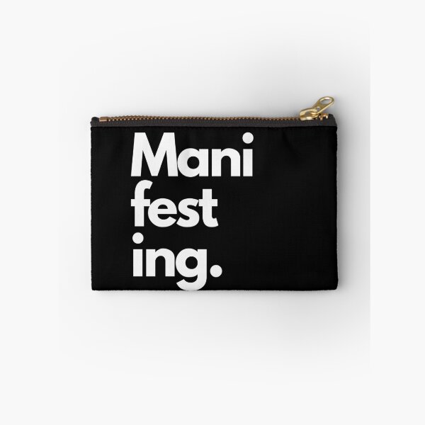 Item preview, Manifesting  LOA Large Word Print Black designed and sold by LittleIconShop.
