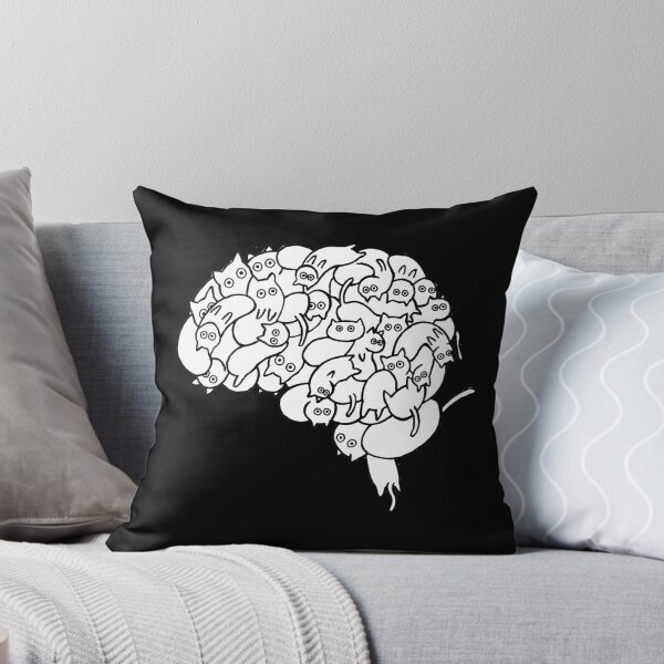 Aperçu de l'œuvre Chats sur le cerveau créée et vendue par ToadAndTempest.
