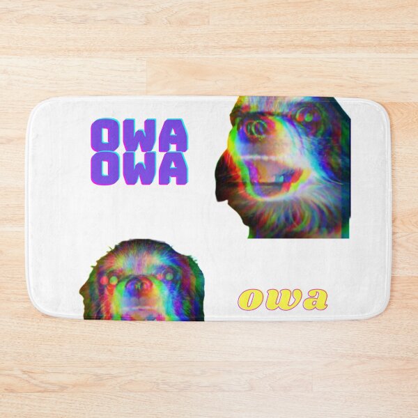 Item preview, OWA OWA Glitch effect Pudgy woke dog cute font designed and sold by sun-shadoww.