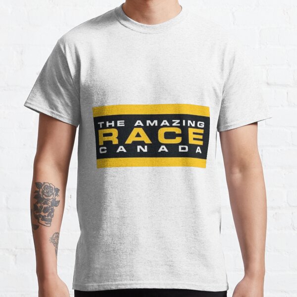 Wicked Tees Mens AMAZING RACE Short Sleeve RUNNING LOGO T-Shirt Tee Wicked Tees Mens AMAZING RACE Short Sleeve RUNNING LOGO T-Shirt Tee
