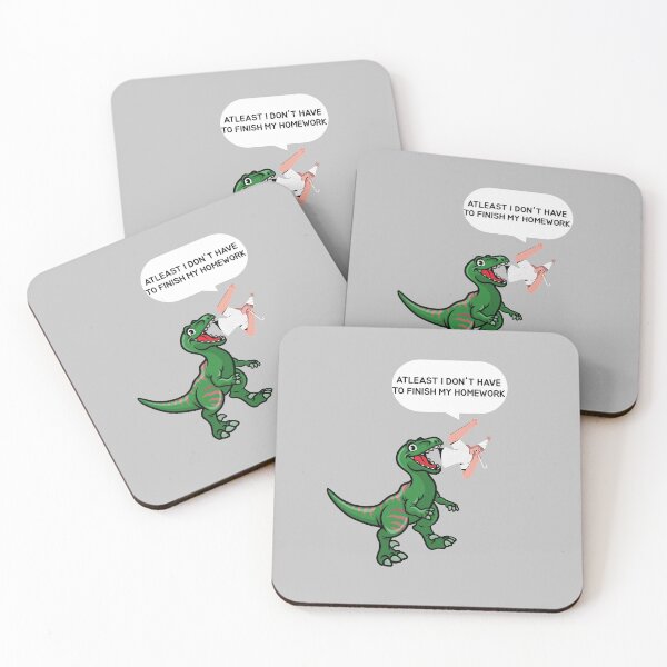 Item preview, Funny Dinosaur Eating People - Homework designed and sold by Clothing-Guru.