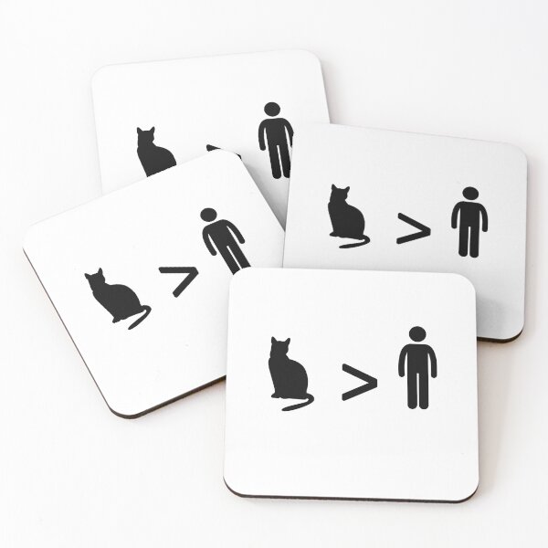 Item preview, Cats Greater Than People | Cat Person Gift | Cat Lover Gift designed and sold by Presto Prints Design.
