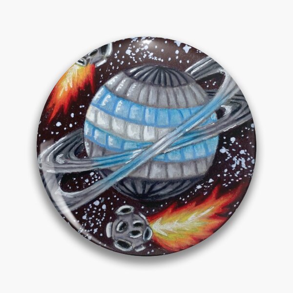Item preview, Demiboy Pride Flag Themed Planet designed and sold by fu3ledbyart.