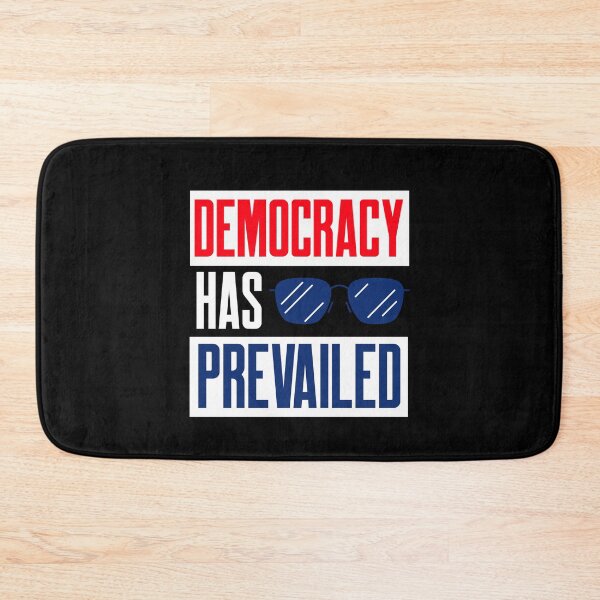 Item preview, Democracy Has Prevailed - President Joe Biden Inauguration Quote designed and sold by alancrapopod.