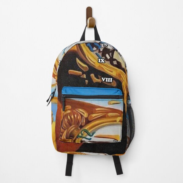 Salvador Dali Paintings Watches Backpack