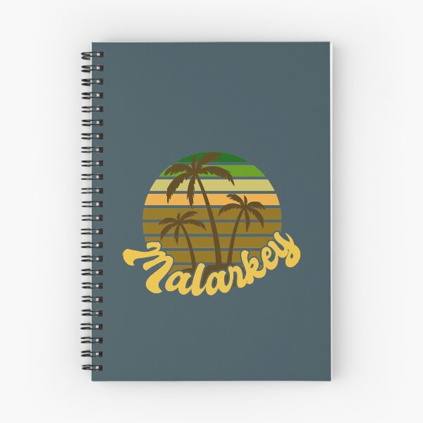 Item preview, Malarkey Retro Sunset With Palm Trees - Yellow designed and sold by Chubuter.