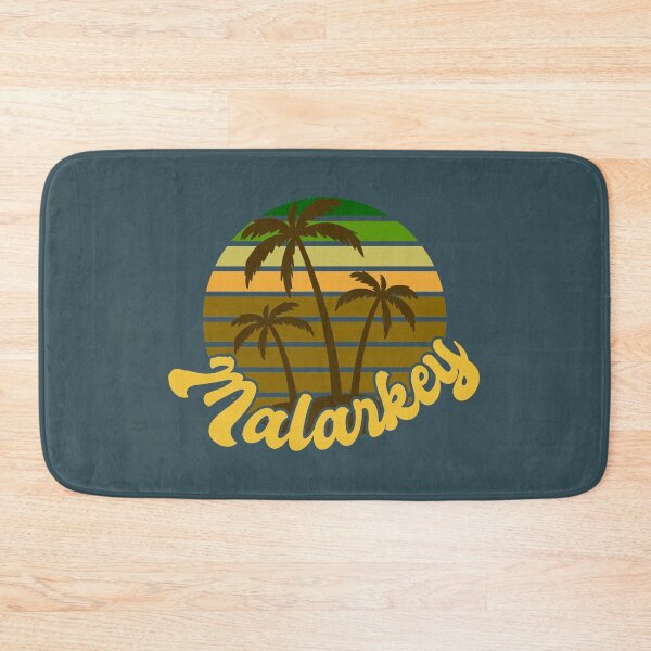 Item preview, Malarkey Retro Sunset With Palm Trees - Yellow designed and sold by Chubuter.