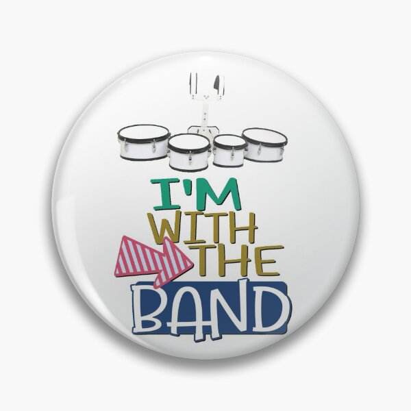 Item preview, I'm With The Band - Tenors/Quads designed and sold by BandMomDesigns.