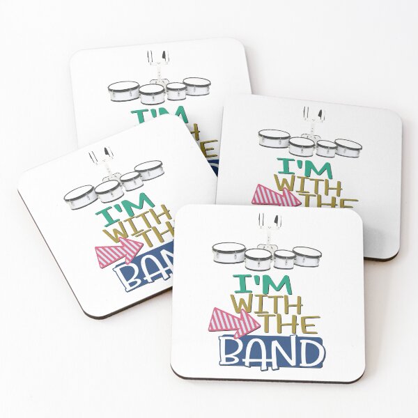 Item preview, I'm With The Band - Tenors/Quads designed and sold by BandMomDesigns.