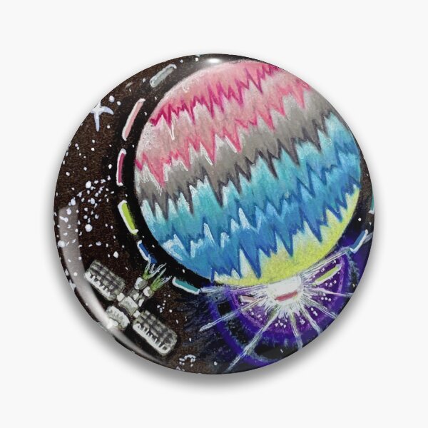 Item preview, Genderflux Pride Flag Themed Planet designed and sold by fu3ledbyart.