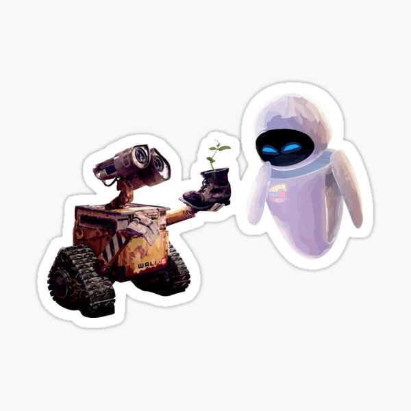 Wall E Stickers Redbubble