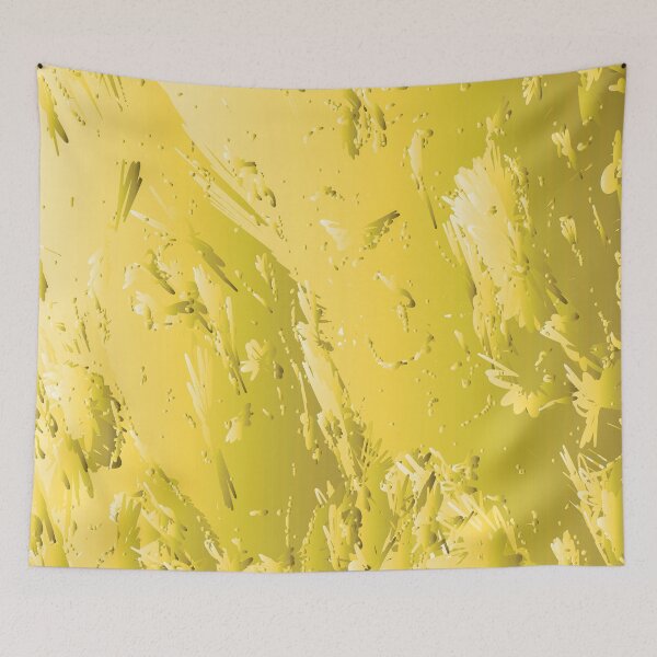 Item preview, Crazy All Over Yellow Abstract Design designed and sold by aventi24.