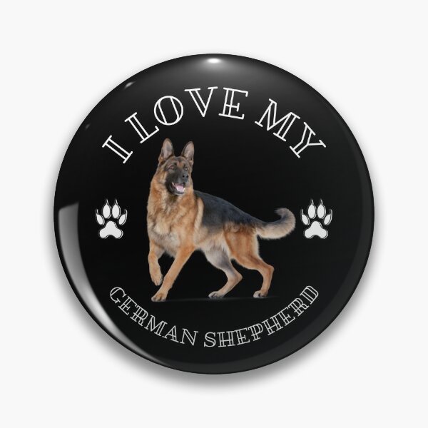 Item preview, I Love My German Shepherd dog designed and sold by MinimalTag.