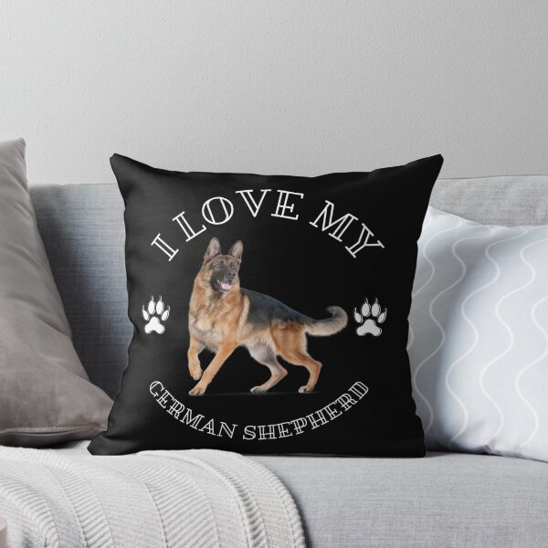 Item preview, I Love My German Shepherd dog designed and sold by MinimalTag.