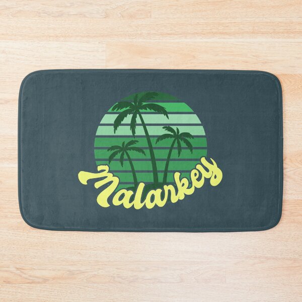 Item preview, Malarkey Retro Sunset With Palm Trees - Green designed and sold by Chubuter.