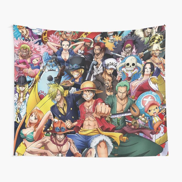 PERSONNAGES ONE PIECE Tentures