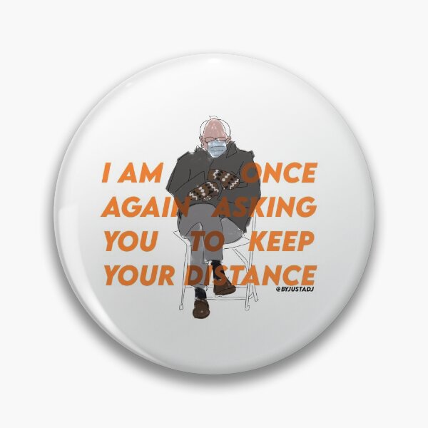 Item preview, I am once again asking you to keep your distance - Bernie Sanders Mittens  designed and sold by Alaurathexplora.