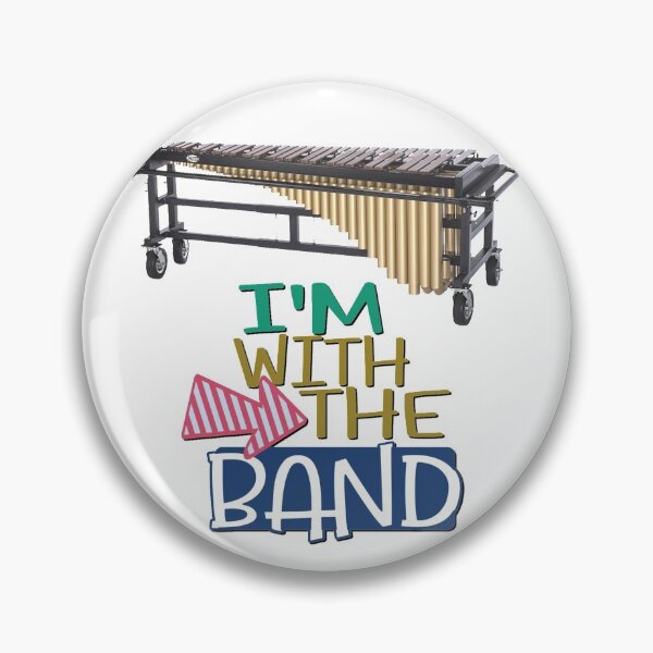 Item preview, I'm With The Band - Marimba designed and sold by BandMomDesigns.