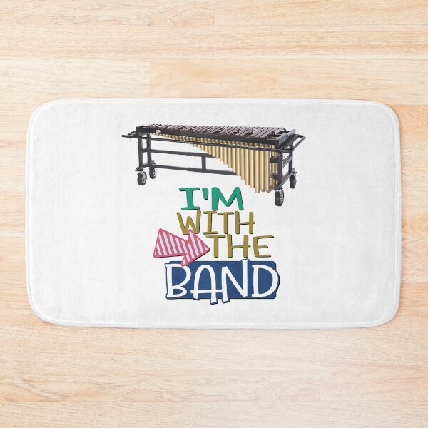 Item preview, I'm With The Band - Marimba designed and sold by BandMomDesigns.