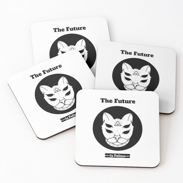 Item preview, The Future Is Feline cat lover designed and sold by KLINESTORE.