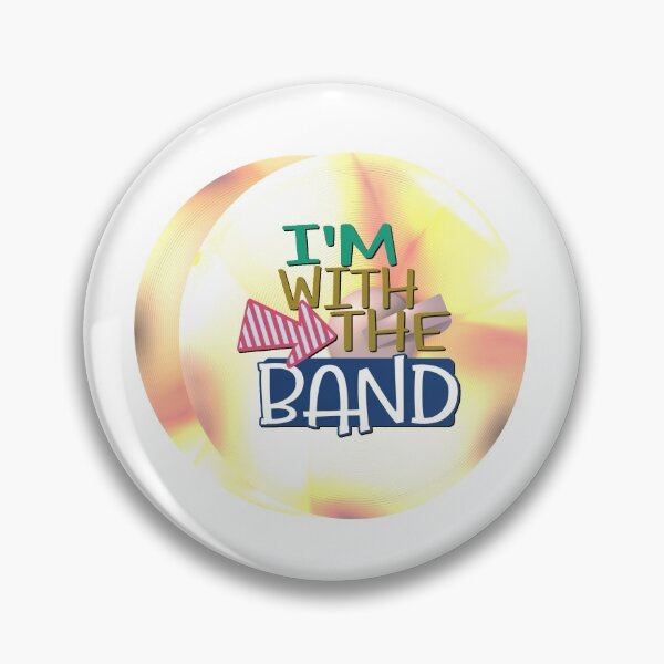 Item preview, I'm With The Band - Cymbals designed and sold by BandMomDesigns.