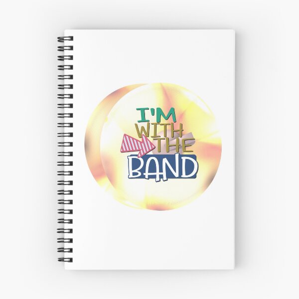 Item preview, I'm With The Band - Cymbals designed and sold by BandMomDesigns.