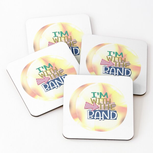 Item preview, I'm With The Band - Cymbals designed and sold by BandMomDesigns.