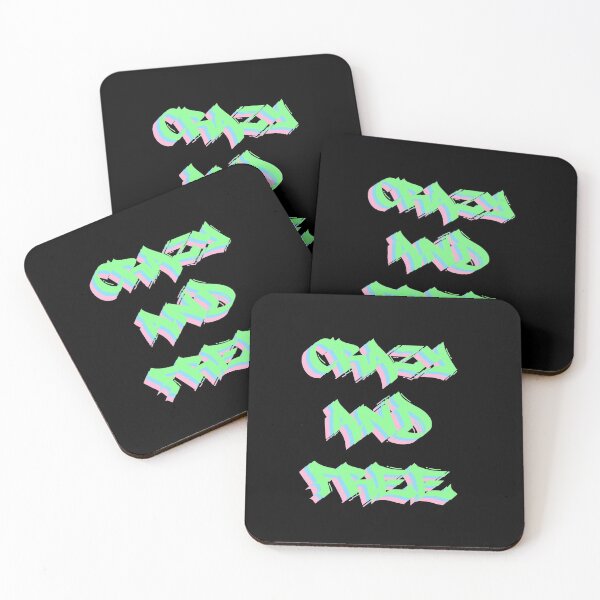Item preview, Crazy And Free Graffiti Text Multicolor 2 designed and sold by everything4eva.