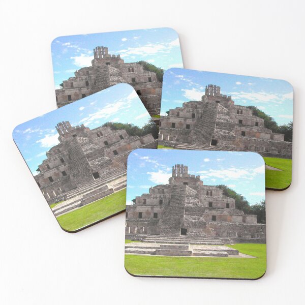 Item preview, The Palace in the House of the Itzás in Edzna Ruins  Campeche Mexico designed and sold by Kuetspal-Lin.