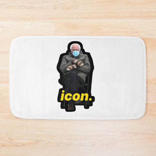 Item preview, Bernie Inauguration Day Icon Black Background designed and sold by shreya17.