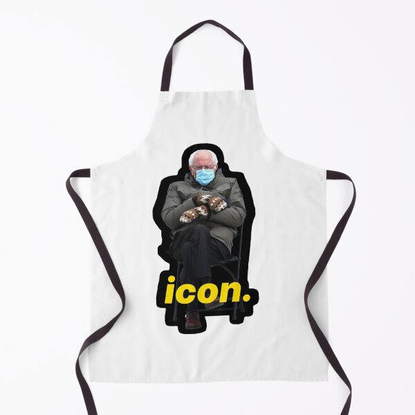 Item preview, Bernie Inauguration Day Icon Black Background designed and sold by shreya17.