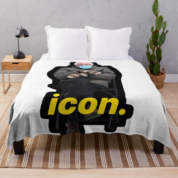 Item preview, Bernie Inauguration Day Icon Black Background designed and sold by shreya17.